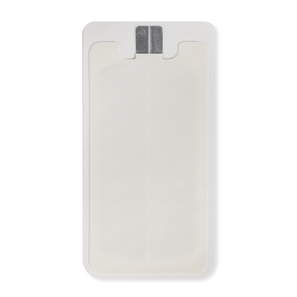 Placas de electrodos neutros desechables inalámbricas verticales de dos etapas para adultos