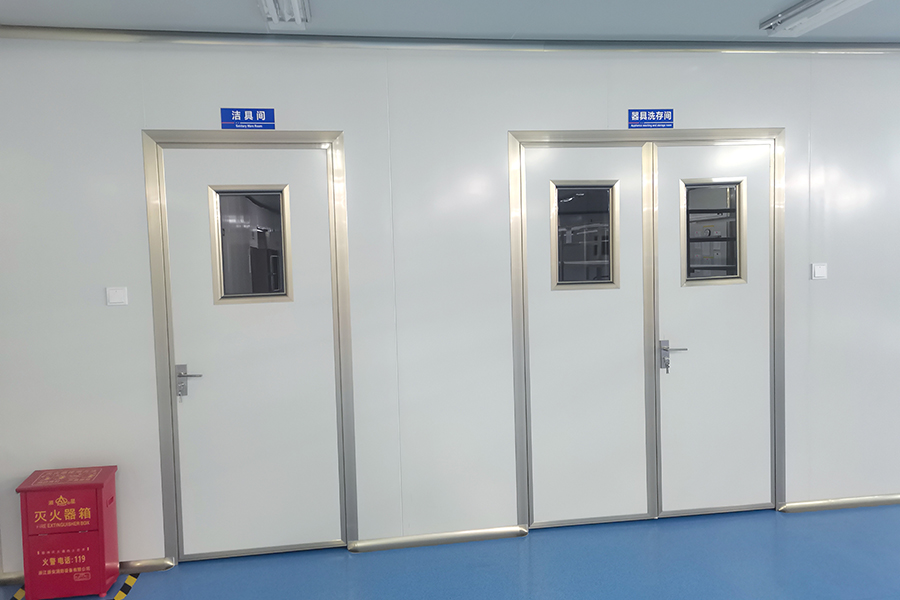 Sala de limpieza de inodoros y lavabos